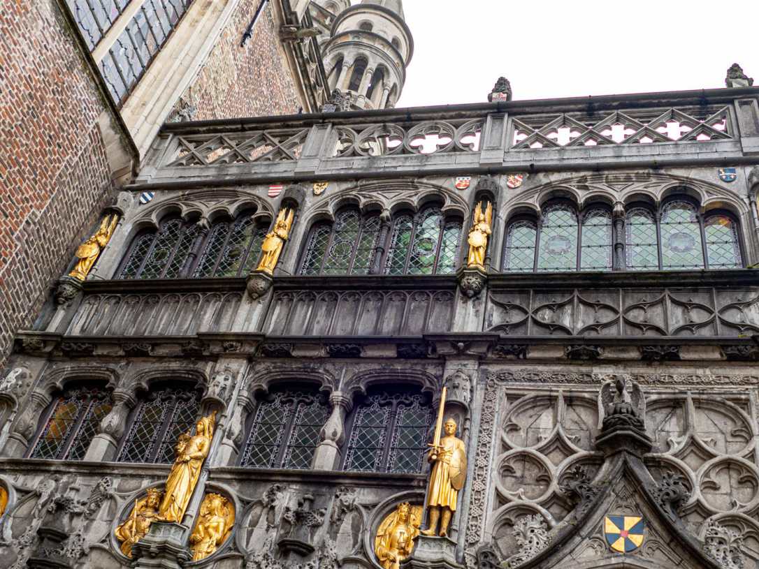historische bauwerke, belgien, brügge, heilig-blut-basilika