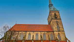 historische bauwerke, deutschland, hildesheim, kirche st. andreas