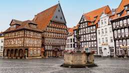 historische bauwerke, deutschland, hildesheim