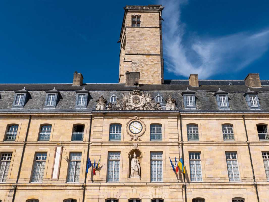 historische bauwerke, frankreich, dijon, palast der Herzöge von Burgund