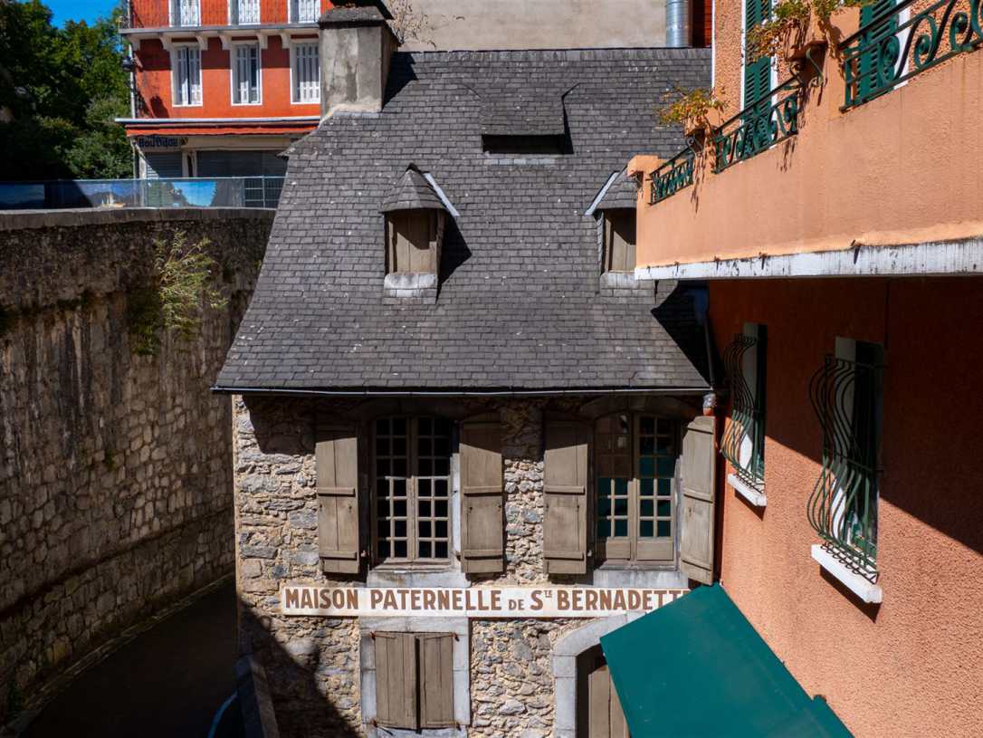 historische bauwerke, frankreich, lourdes, moulin lacade, maison paternelle de bernadette