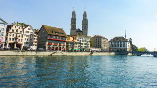 Historische Bauwerke, Schweiz, Großmünster, Zürich, Kirche