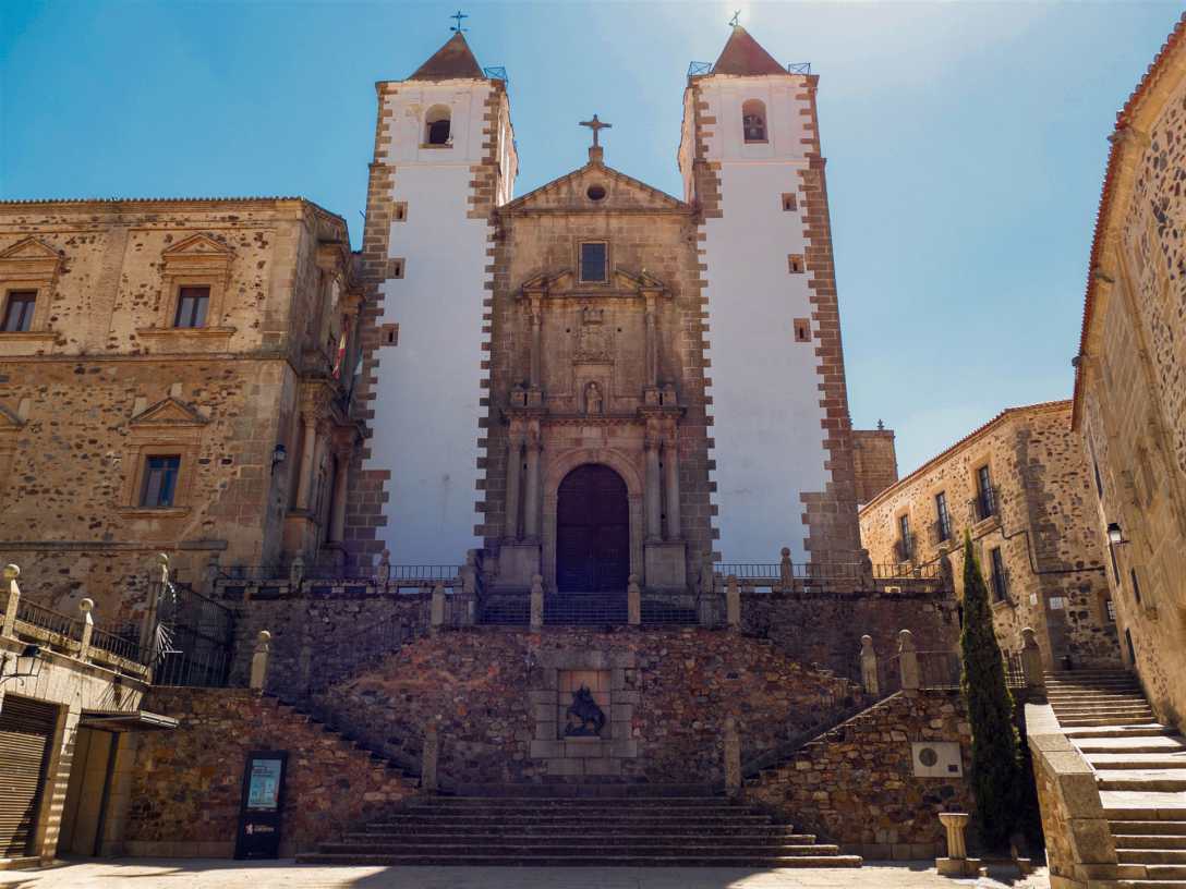 historische bauwerke, spanien, cáceres, kirche, san francisco Javier