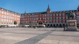 historische bauwerke, spanien, madrid, plaza mayor