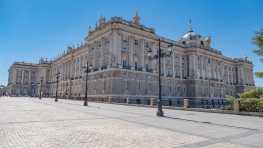 historische bauwerke, spanien, madrid, palacio real, königliches schloss