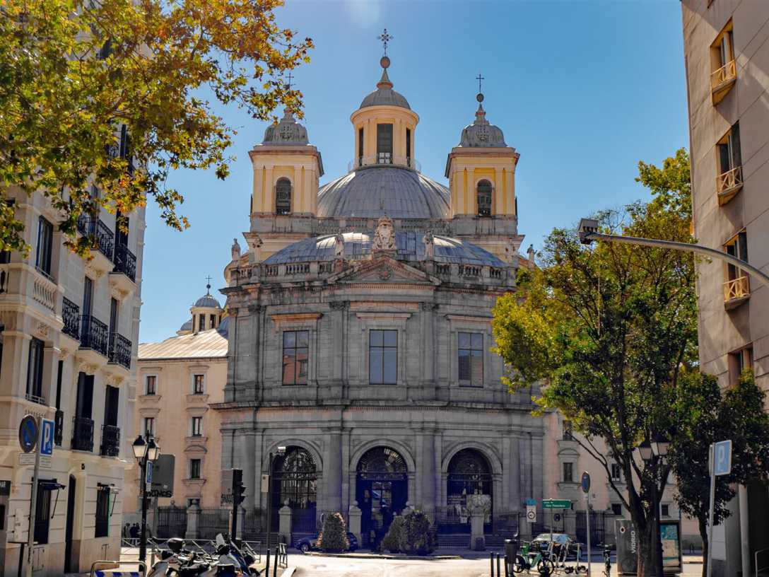 historische bauwerke, spanien, madrid, san francisco el grande, basilika, kirche