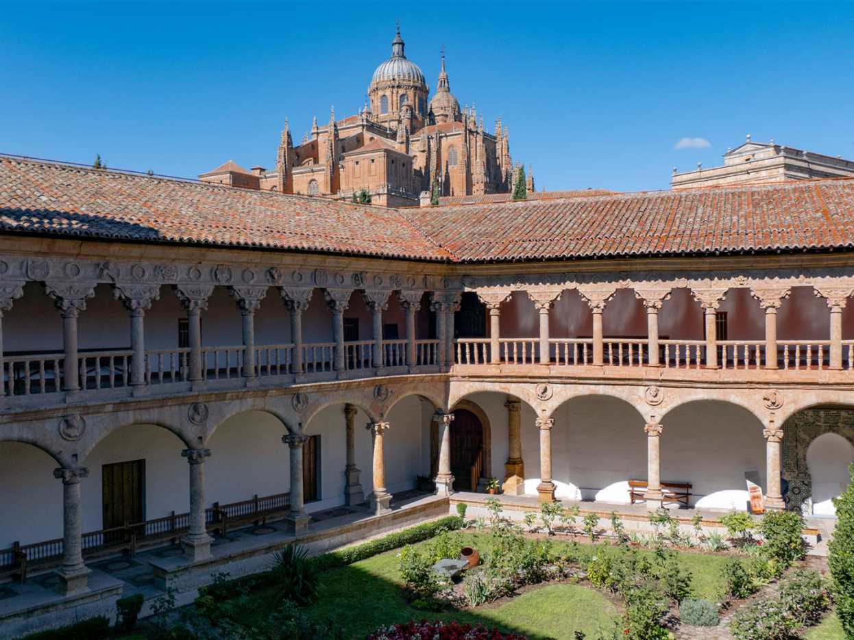 historische bauwerke, spanien, salamanca, kloster, Convento de las Dueñas