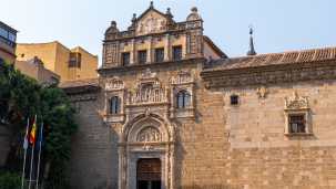 historische bauwerke, spanien, toledo, hospital de santa cruz, krankenhaus, museum