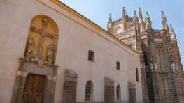 historische bauwerke, spanien, toledo, kloster, kirche, san juan de los reyes